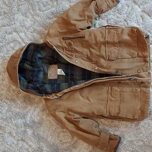 Heavy little boys jacket